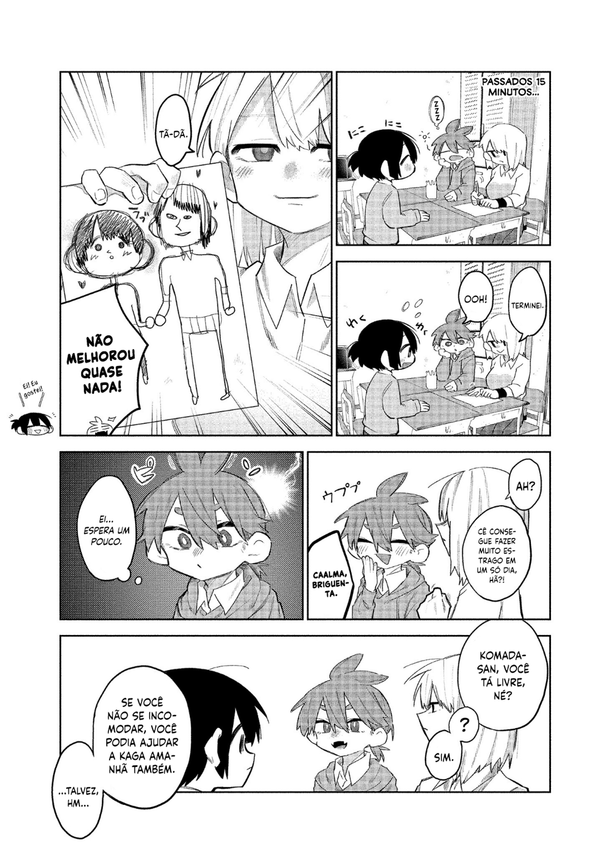 I Want to Trouble Komada-san Capítulo 5 Página 12