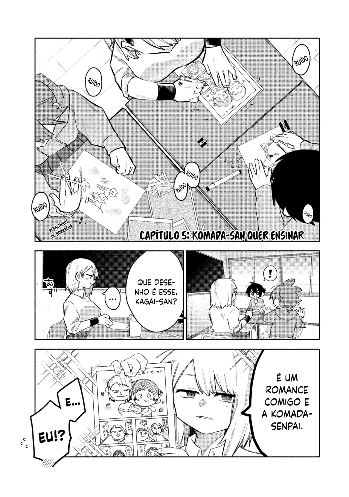 I Want to Trouble Komada-san Capítulo 5 Página 2