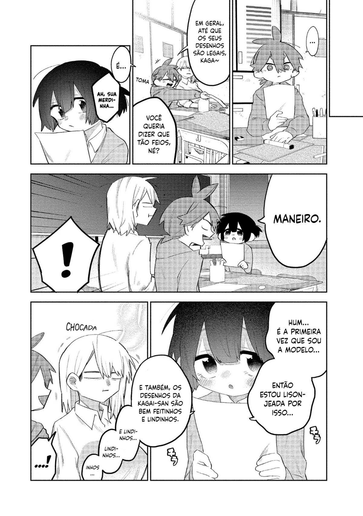 I Want to Trouble Komada-san Capítulo 5 Página 3
