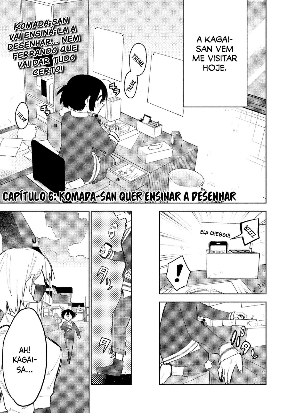 I Want to Trouble Komada-san Capítulo 6 Página 2