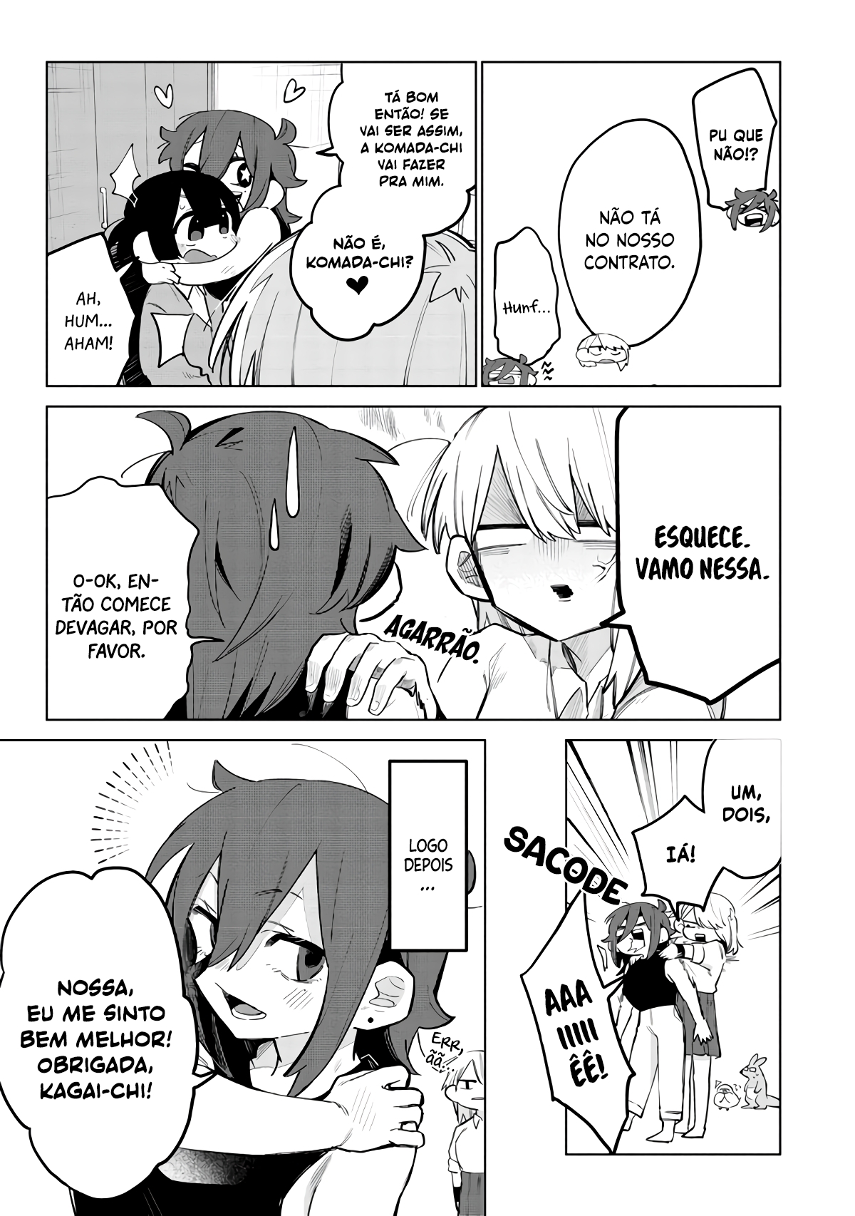 I Want to Trouble Komada-san Capítulo 9 Página 4