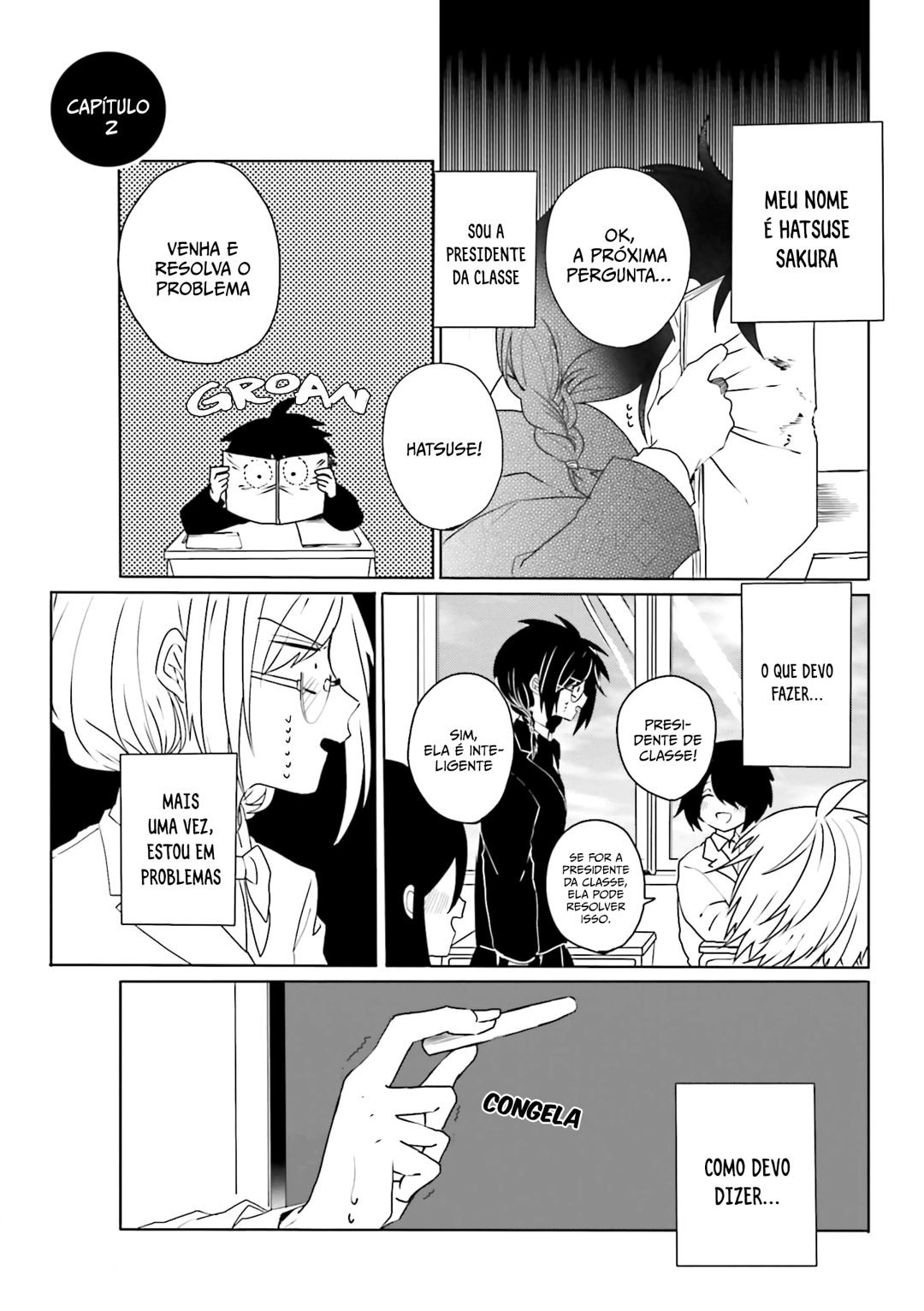 Iincho to Furyou-kun Capítulo 2 Página 2