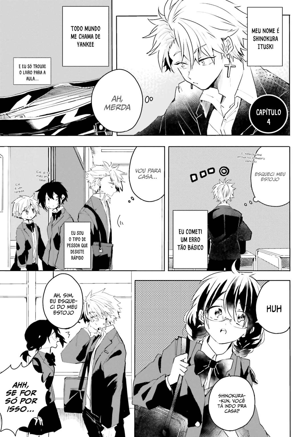 Iincho to Furyou-kun Capítulo 4 Página 2