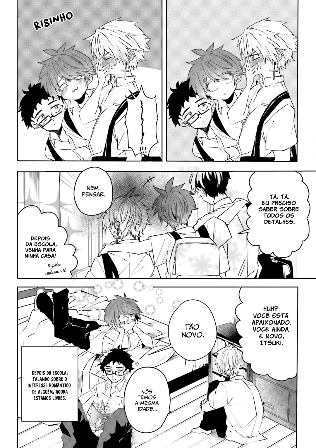 Iincho to Furyou-kun Capítulo 6 Página 7
