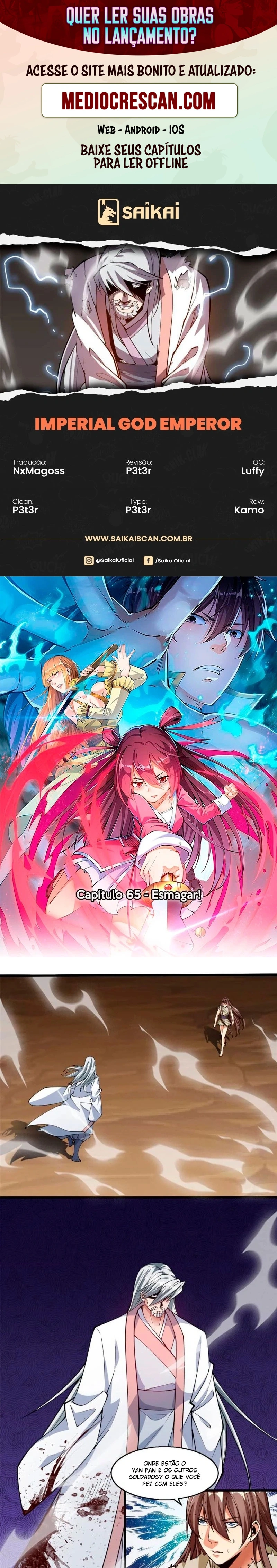 Imperador Divino Imponente Capítulo 65 Página 1