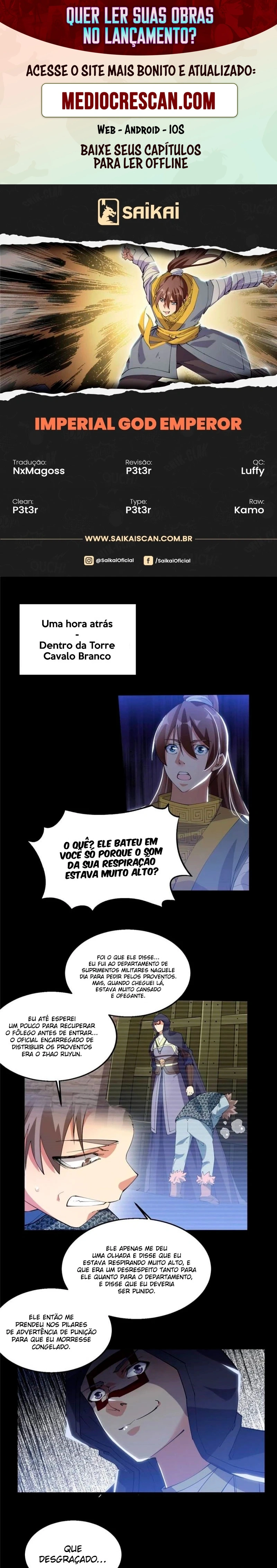 Imperador Divino Imponente Capítulo 70 Página 1