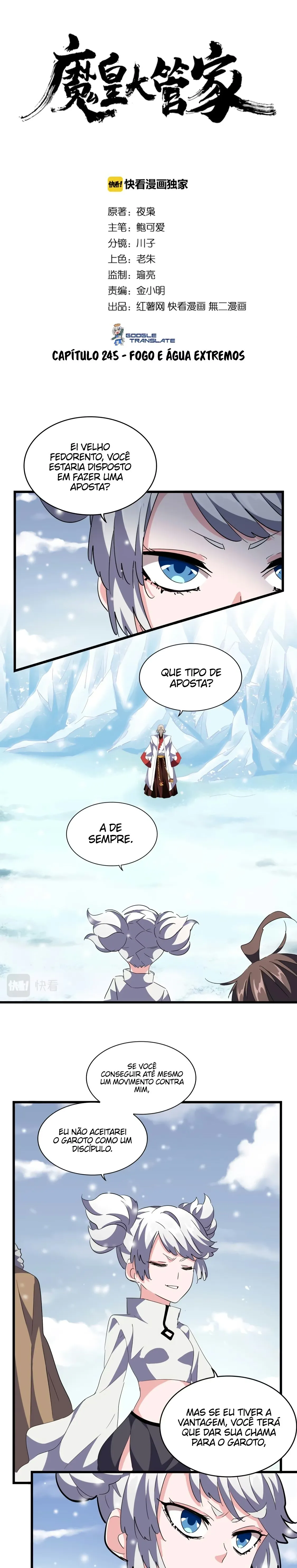 Imperador Mágico Capítulo 245 Página 1