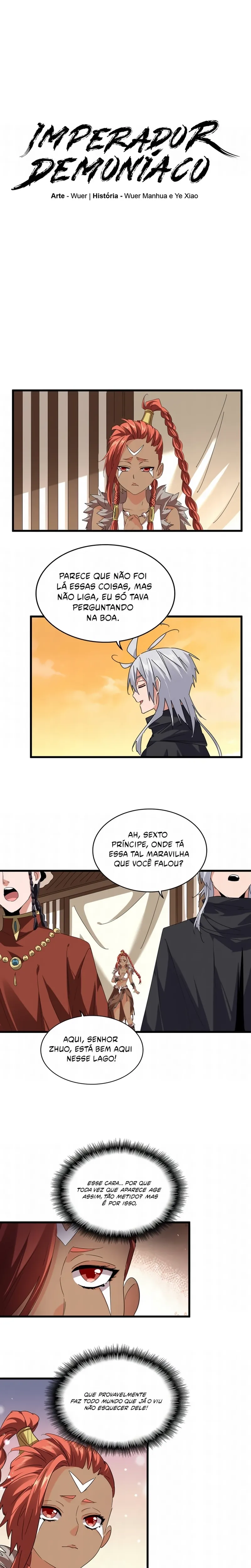 Imperador Mágico Capítulo 834 Página 1