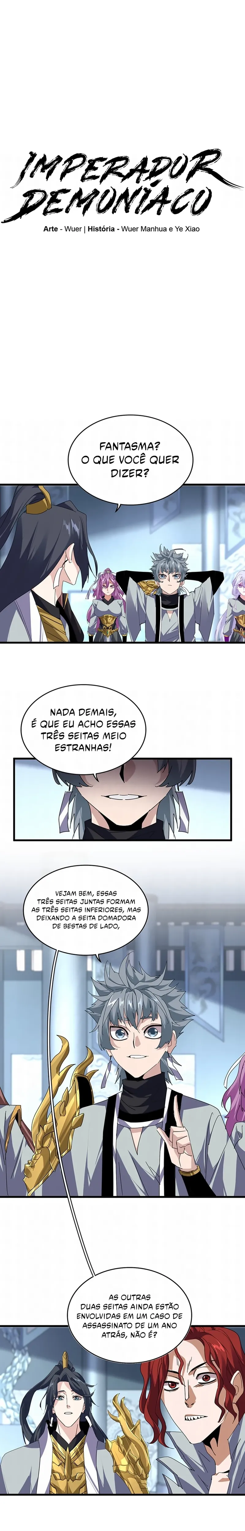 Imperador Mágico Capítulo 862 Página 1