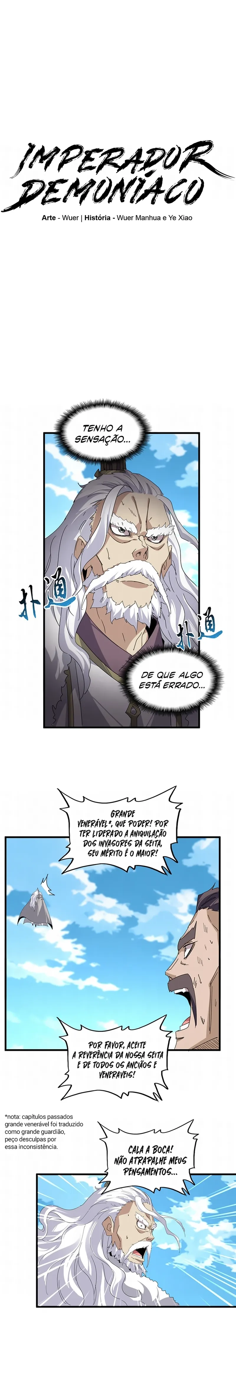 Imperador Mágico Capítulo 868 Página 1