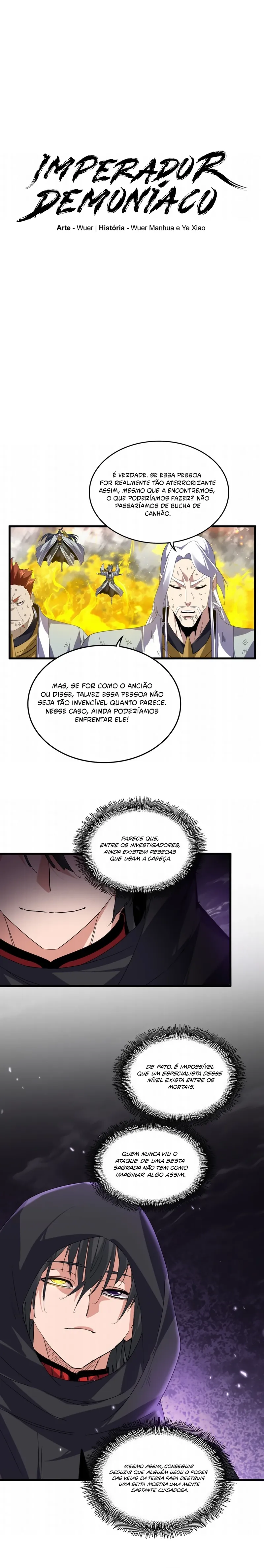 Imperador Mágico Capítulo 872 Página 1