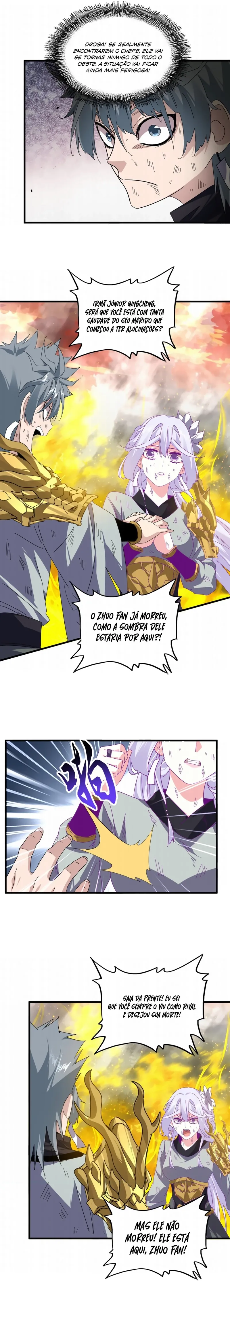 Imperador Mágico Capítulo 872 Página 9