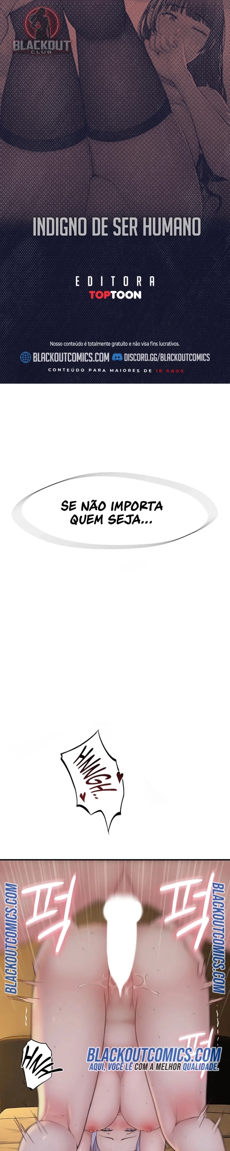 Indigno de Ser Humano Capítulo 17 Página 1