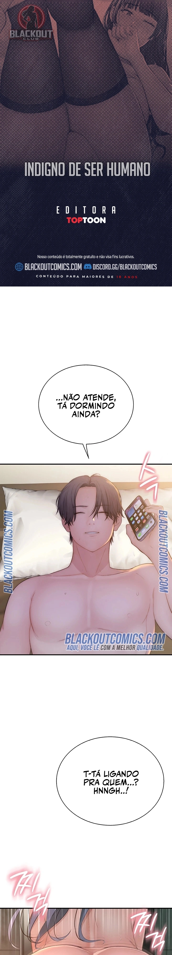 Indigno de Ser Humano Capítulo 8 Página 1
