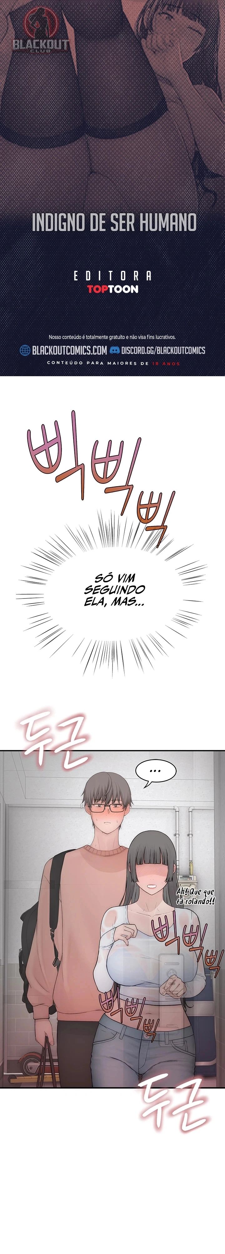 Indigno de Ser Humano Capítulo 9 Página 1