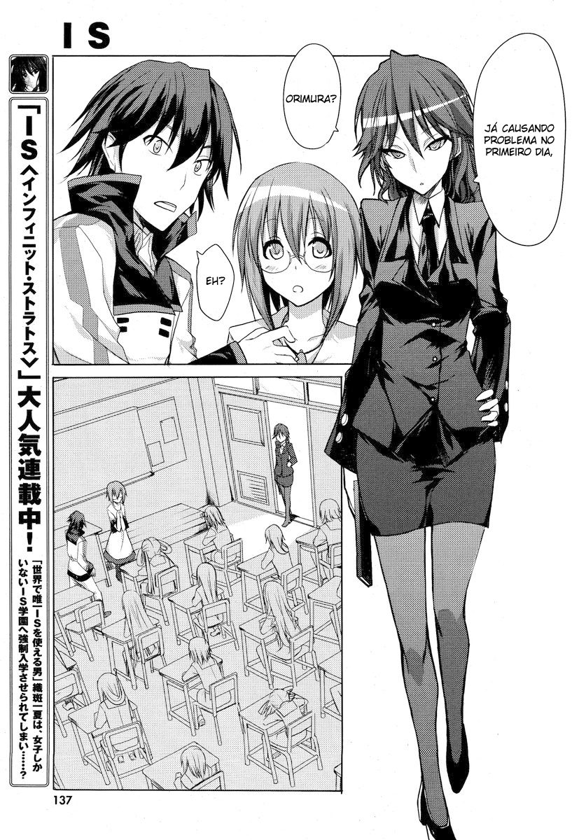Infinite Stratos Capítulo 1 Página 5