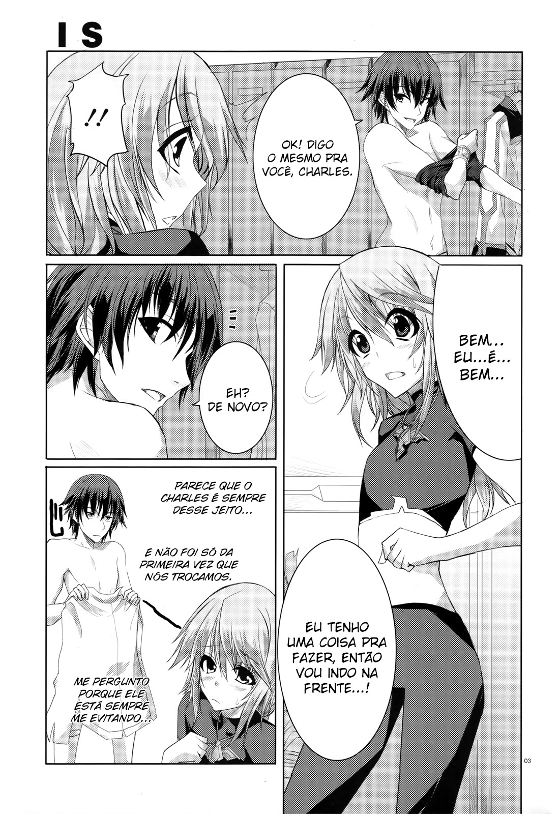 Infinite Stratos Capítulo 14 Página 3