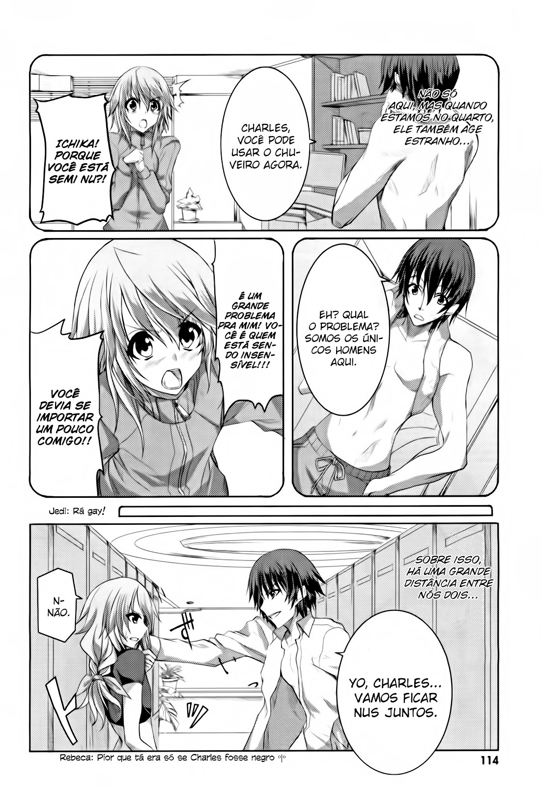 Infinite Stratos Capítulo 14 Página 4