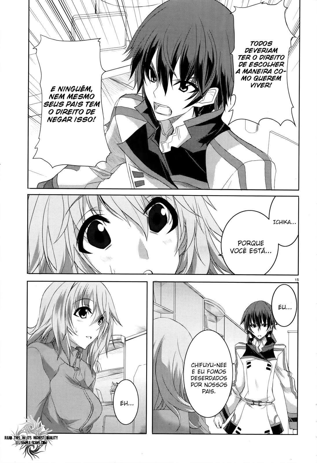 Infinite Stratos Capítulo 15 Página 14