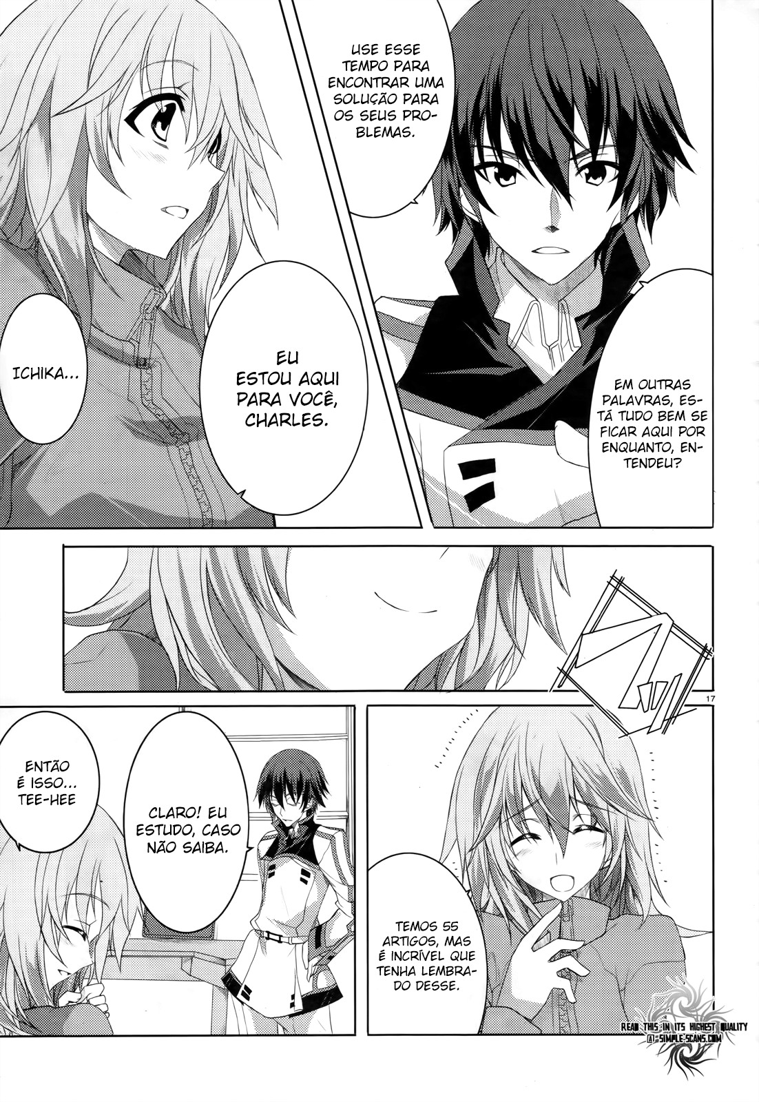 Infinite Stratos Capítulo 15 Página 16