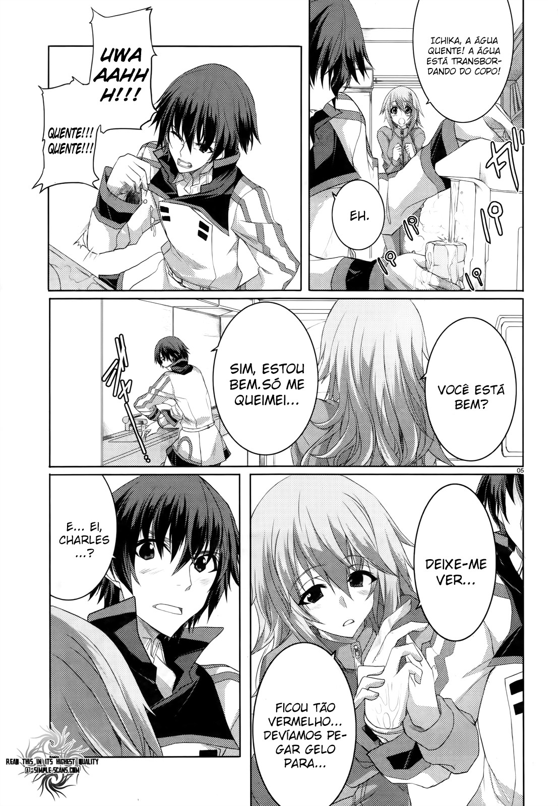 Infinite Stratos Capítulo 15 Página 4