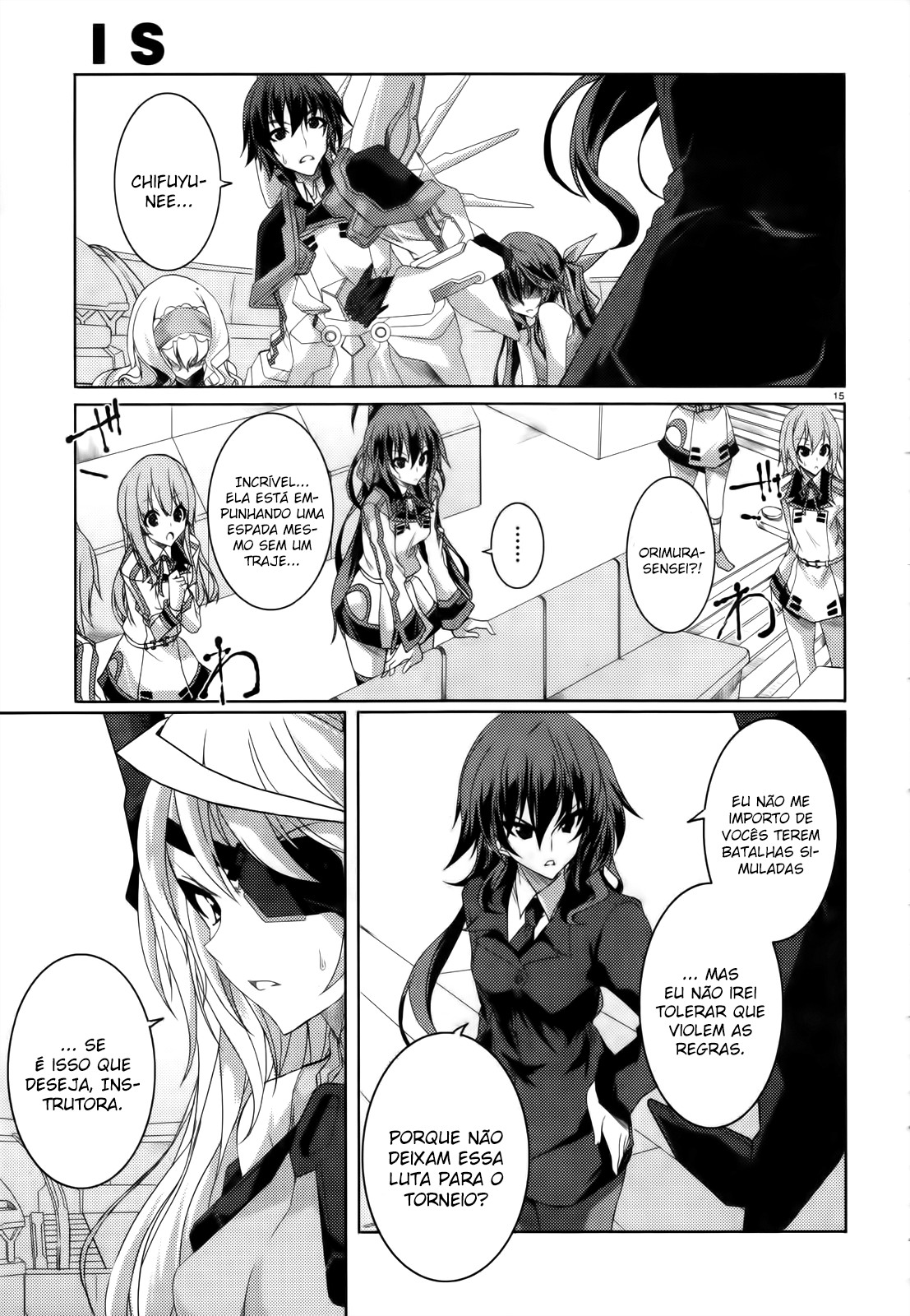 Infinite Stratos Capítulo 16 Página 17