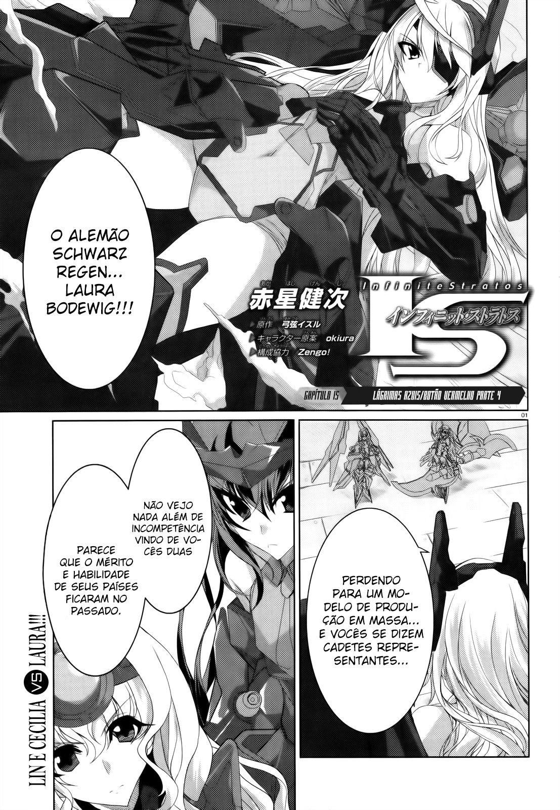 Infinite Stratos Capítulo 16 Página 3