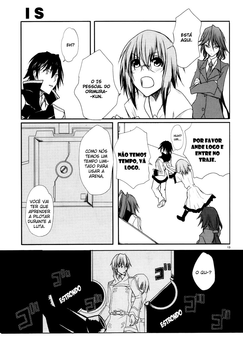 Infinite Stratos Capítulo 2 Página 13