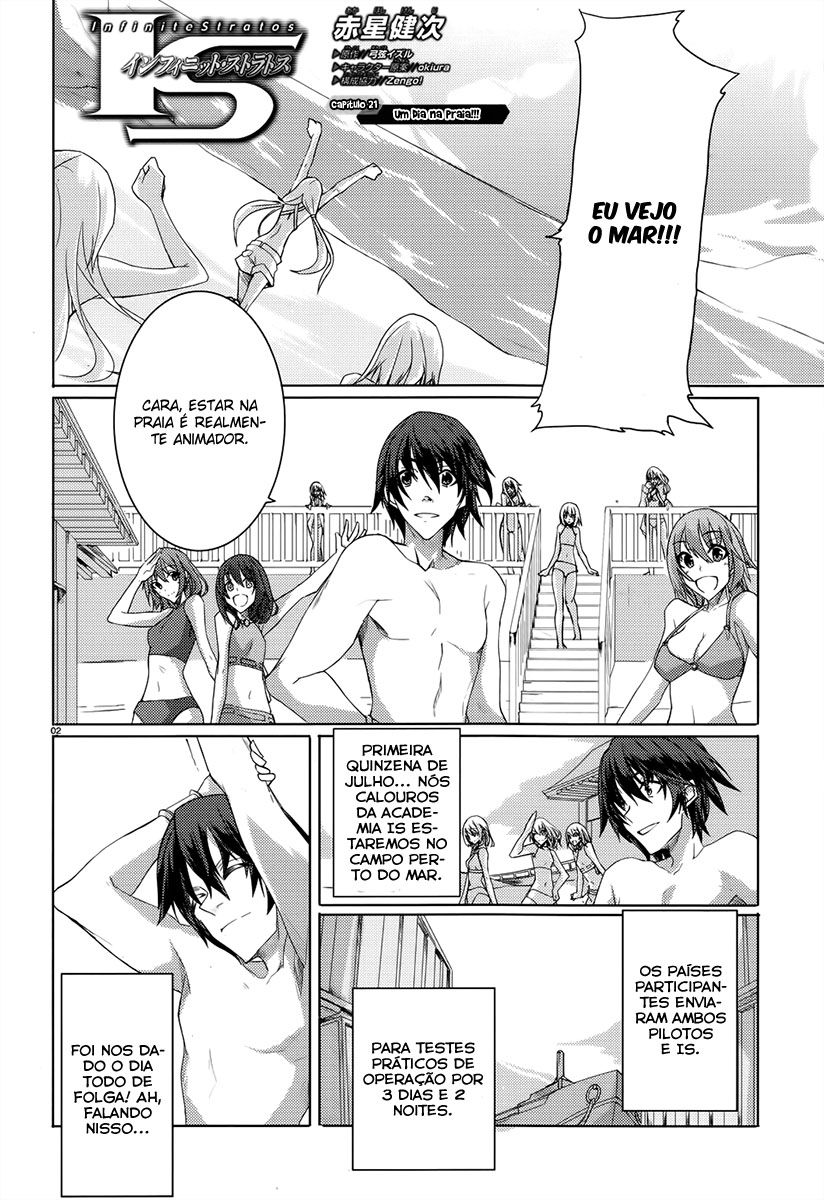 Infinite Stratos Capítulo 21 Página 3