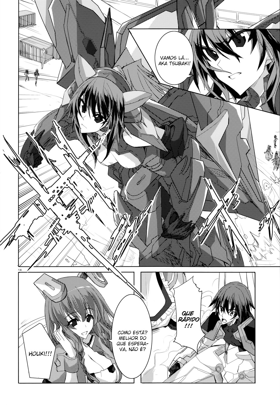 Infinite Stratos Capítulo 22 Página 14