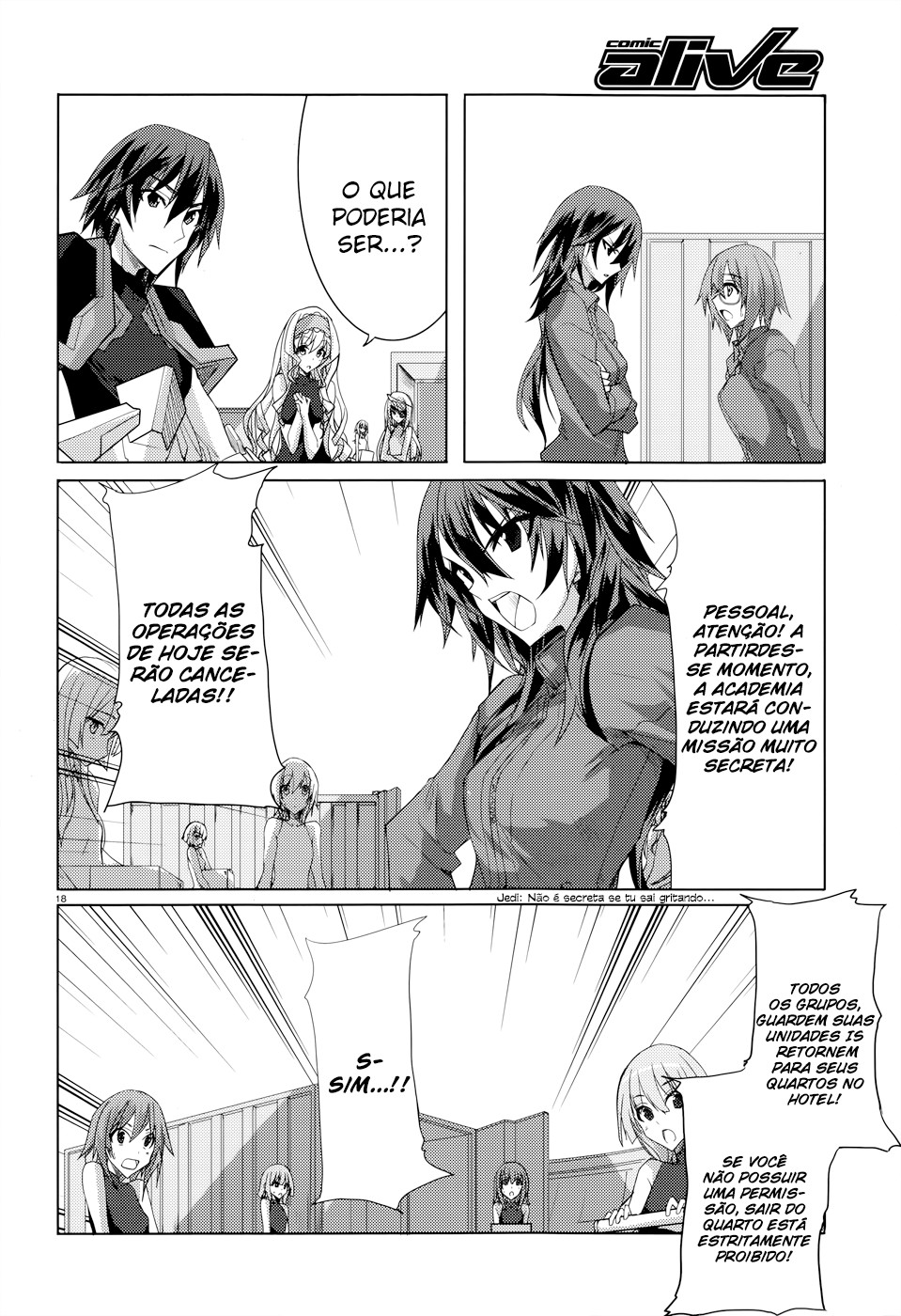 Infinite Stratos Capítulo 22 Página 18