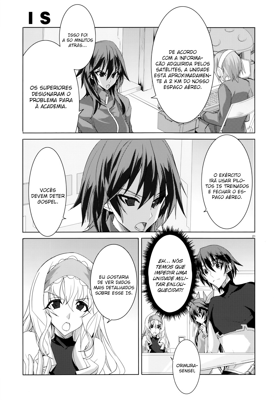 Infinite Stratos Capítulo 22 Página 21
