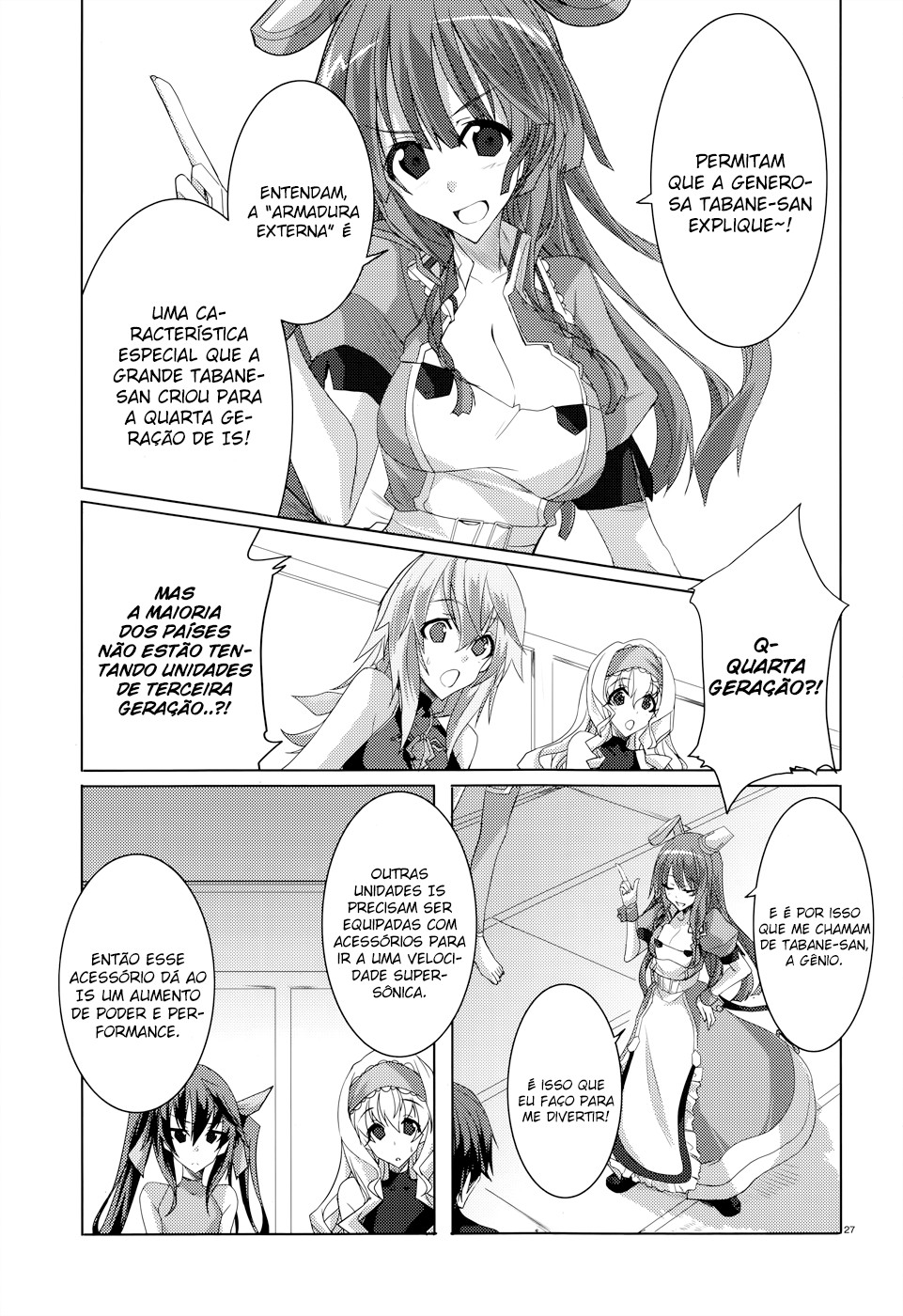 Infinite Stratos Capítulo 22 Página 27