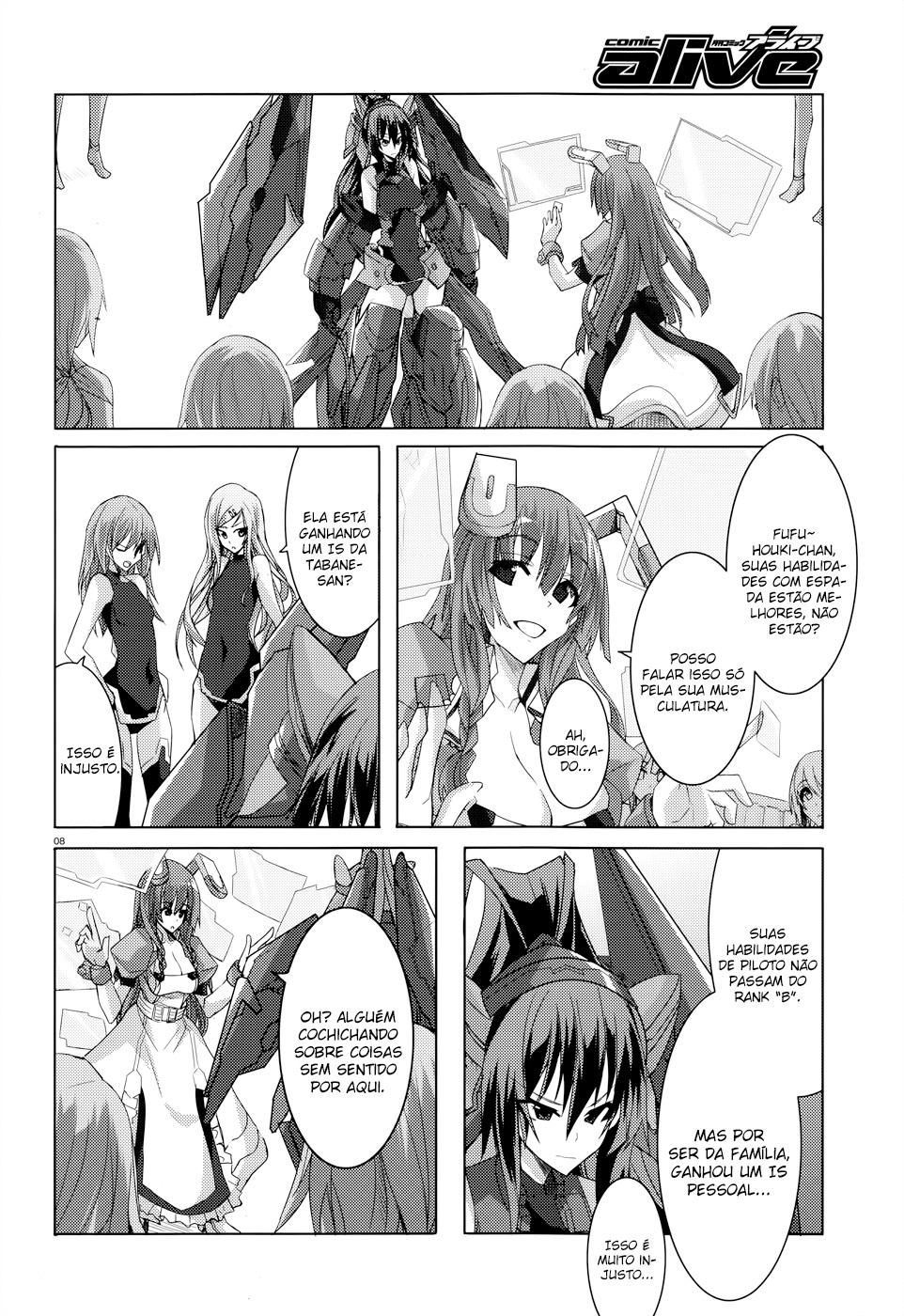 Infinite Stratos Capítulo 22 Página 8