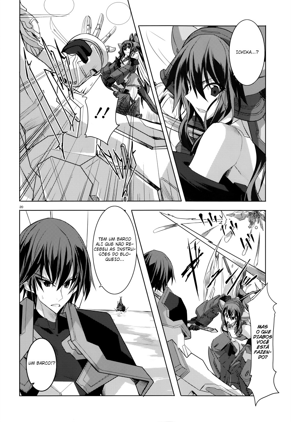 Infinite Stratos Capítulo 23 Página 20