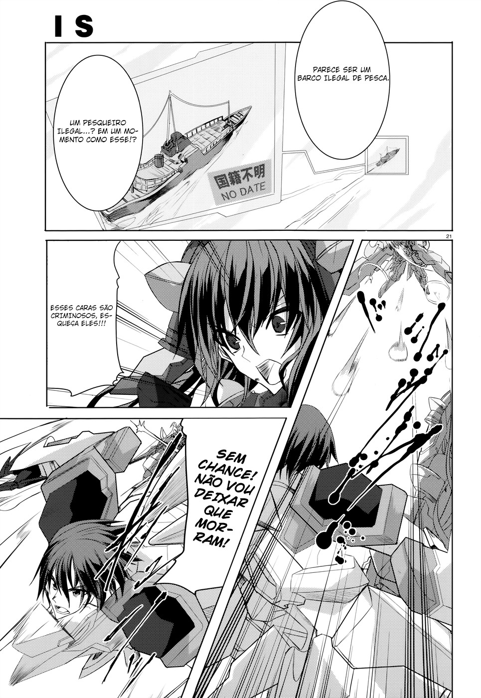 Infinite Stratos Capítulo 23 Página 21