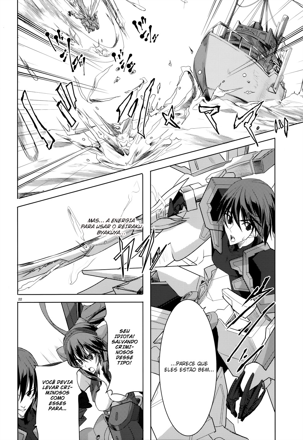 Infinite Stratos Capítulo 23 Página 22