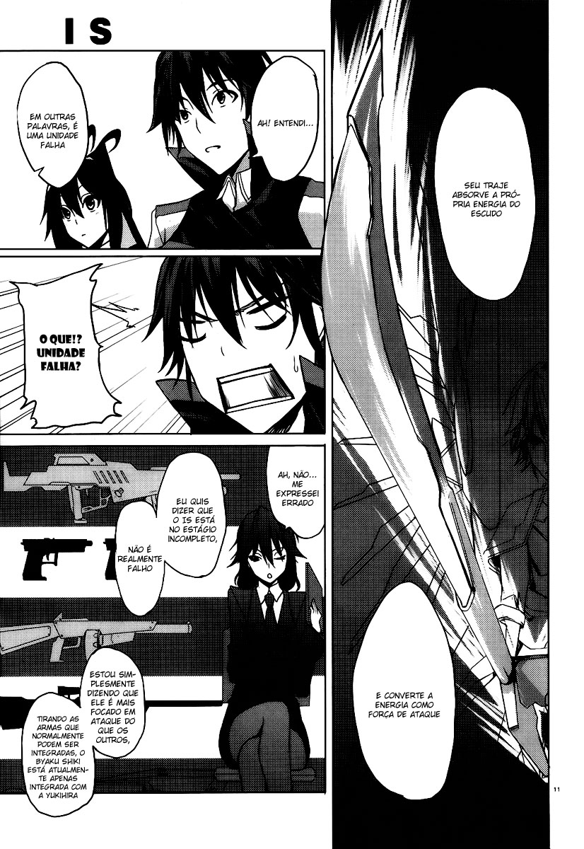 Infinite Stratos Capítulo 3 Página 12