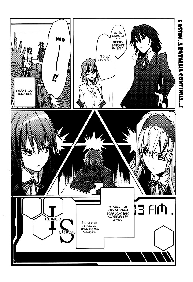 Infinite Stratos Capítulo 3 Página 33