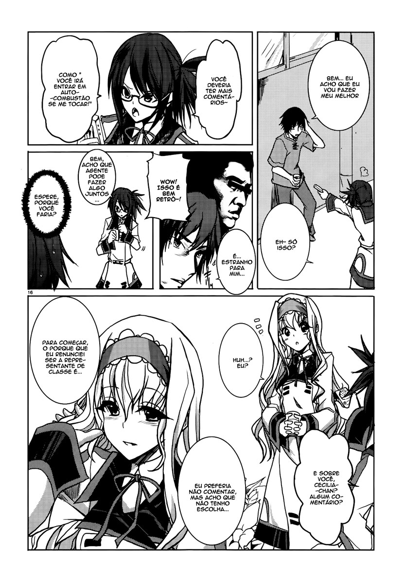 Infinite Stratos Capítulo 4 Página 17