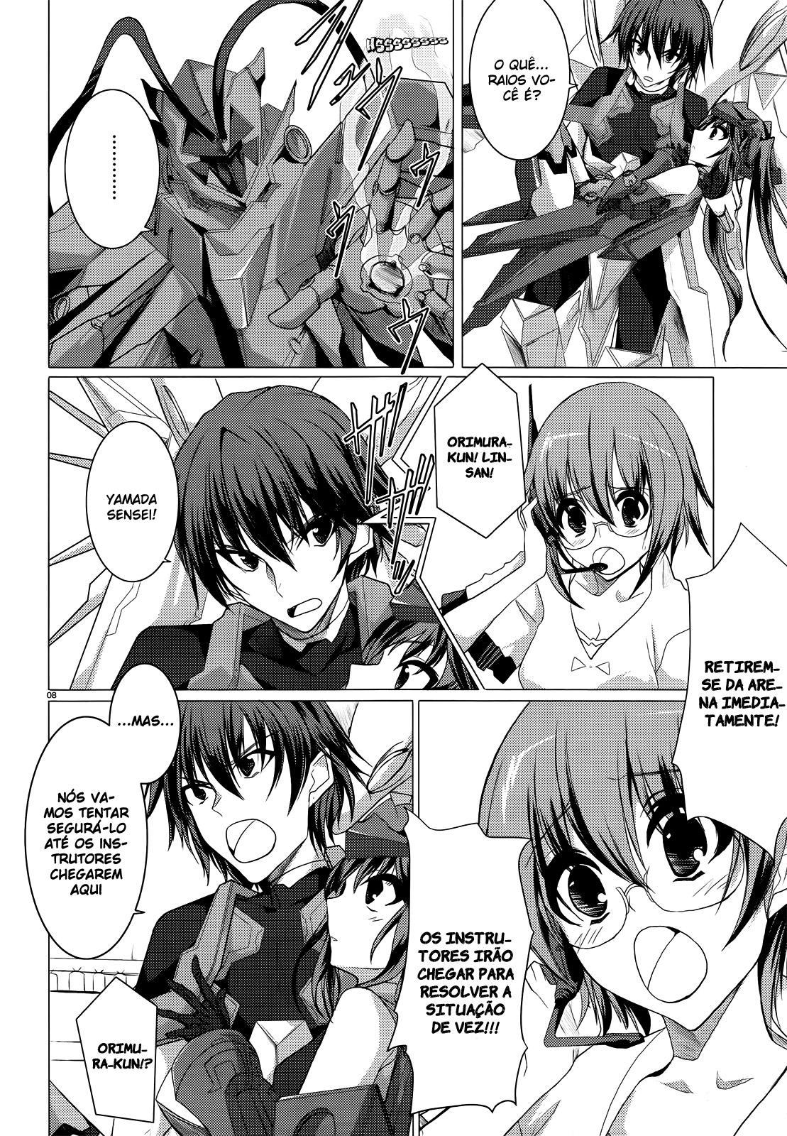 Infinite Stratos Capítulo 8 Página 8