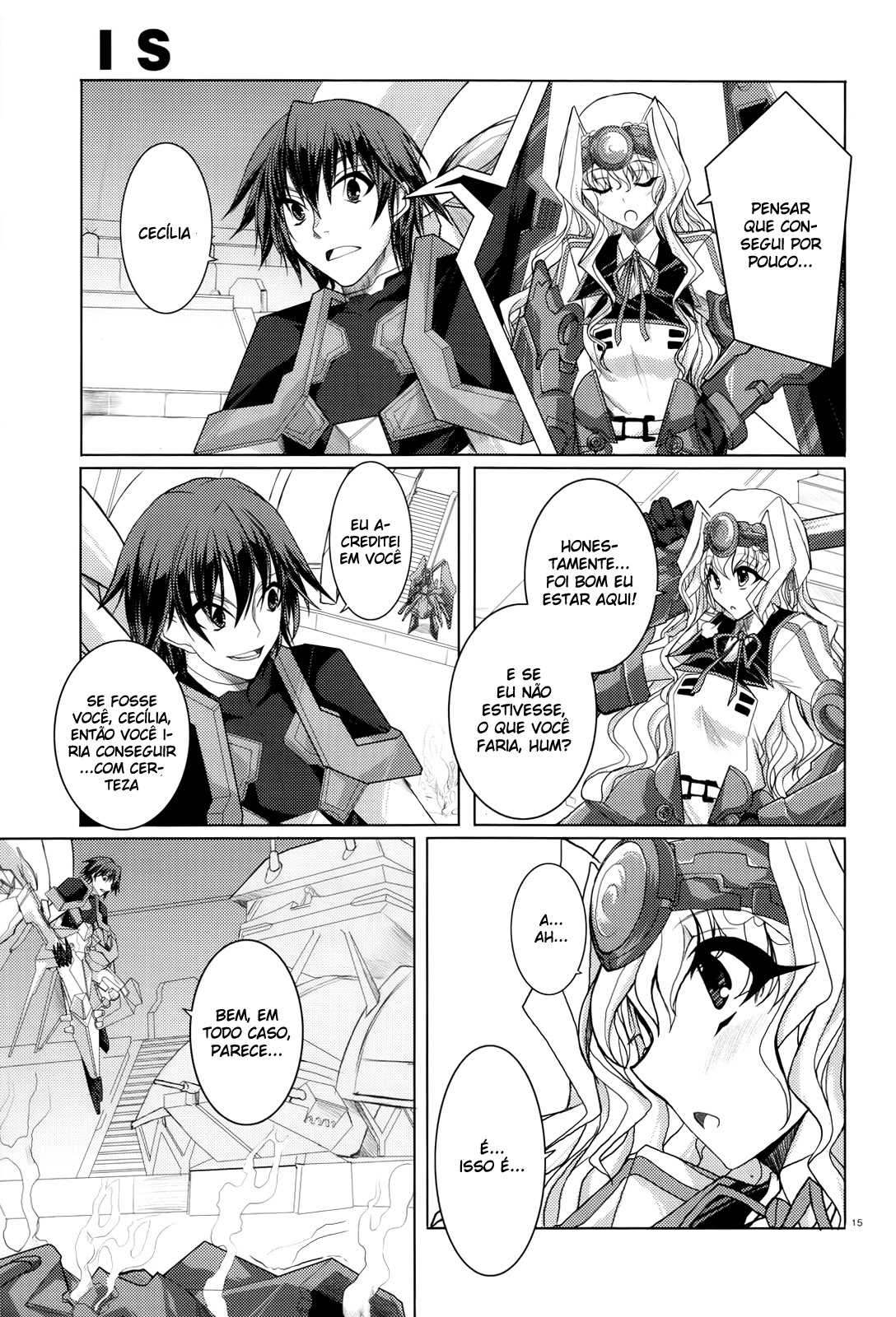 Infinite Stratos Capítulo 9 Página 15