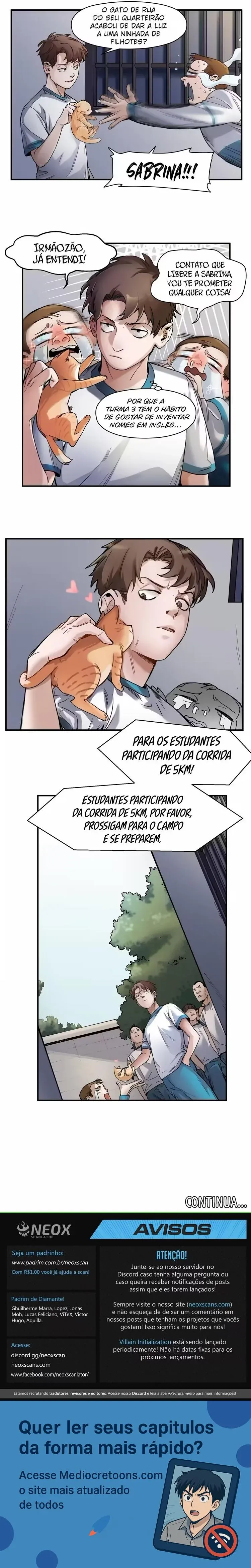 Início do Vilão Capítulo 45 Página 3