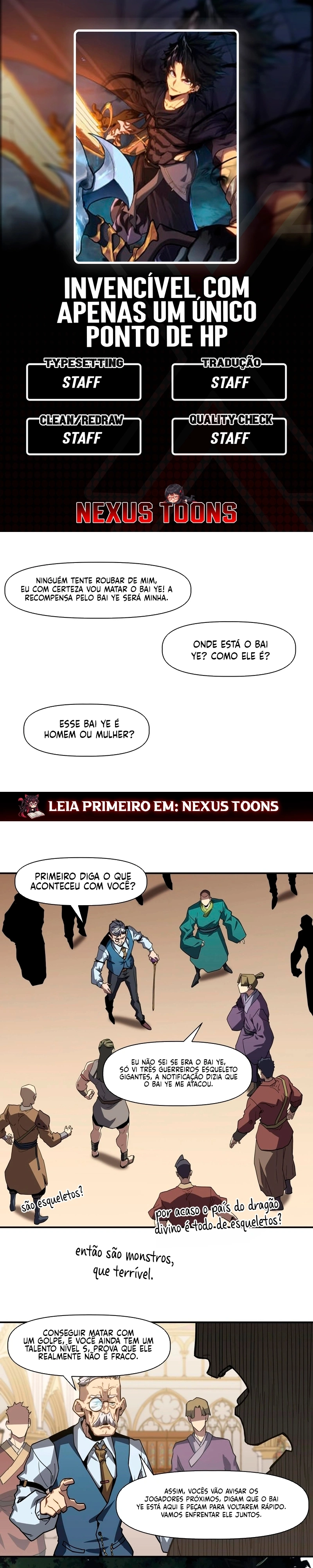 Invincible With Only a Single Point of HP Capítulo 19 Página 1