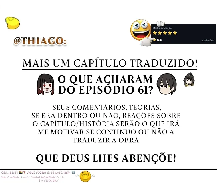 Invocado Demais, Forte Demais e de Saco Cheio! Capítulo 61 Página 61