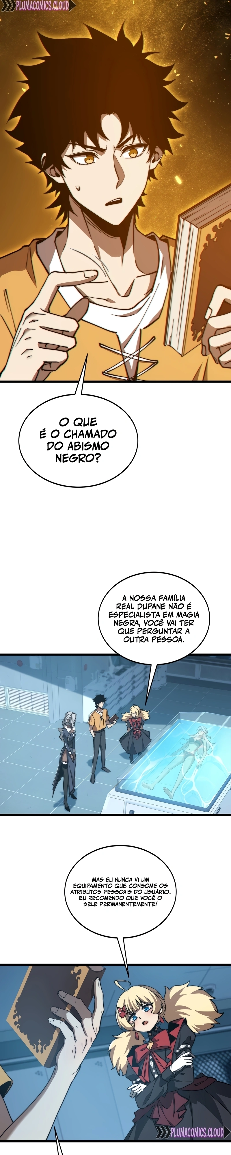 Invocando Demônios, eu sou o abismo Capítulo 50 Página 6