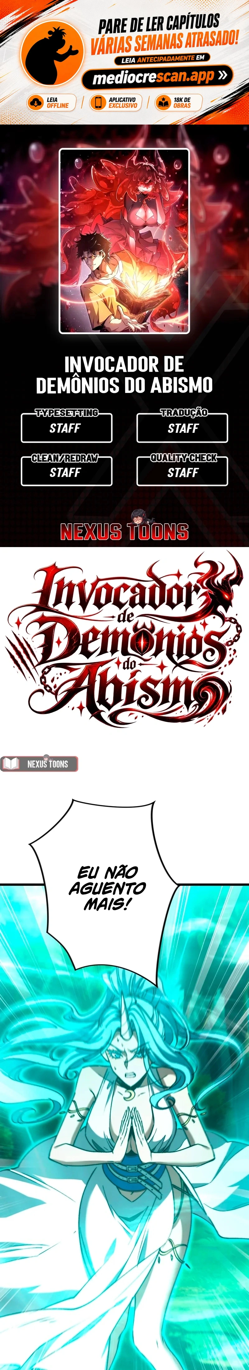 Invocando Demônios, eu sou o abismo Capítulo 58 Página 1