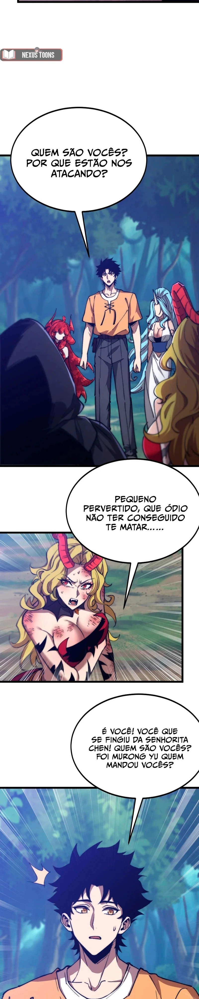 Invocando Demônios, eu sou o abismo Capítulo 58 Página 6