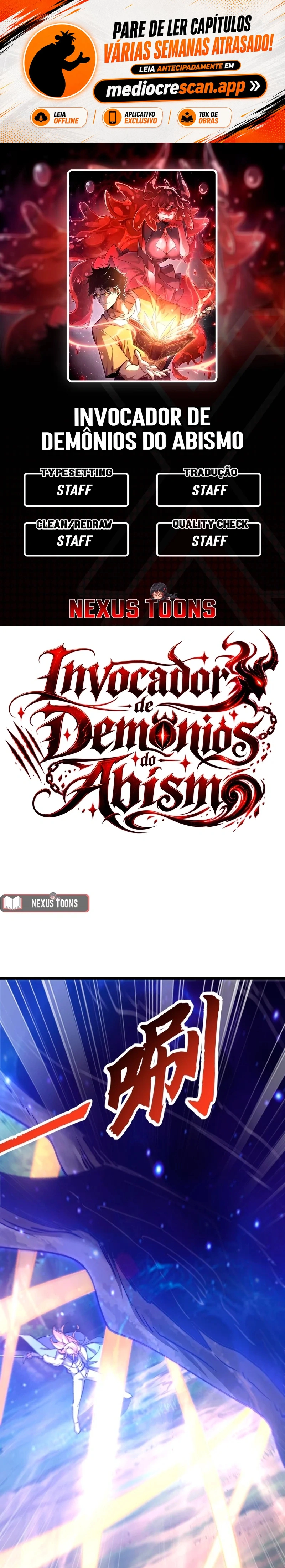 Invocando Demônios, eu sou o abismo Capítulo 59 Página 1