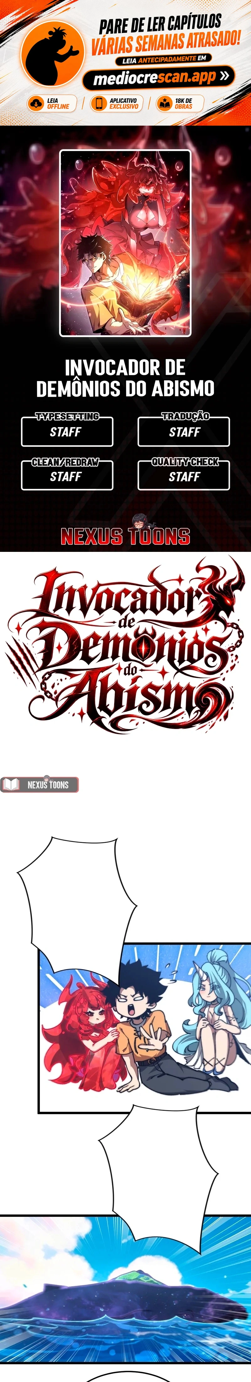 Invocando Demônios, eu sou o abismo Capítulo 60 Página 1